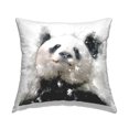 thumbnail image 1 of Stupell Industries Happy Panda Abstract Animal Printed Throw Pillow Design by Kim Curinga, 1 of 6