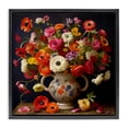 thumbnail image 1 of Stupell Industries Eclectic Harmonious Bouquet Composition Black Floating Frame Canvas Art, 25 x 25, by Lazar Studio, 1 of 8