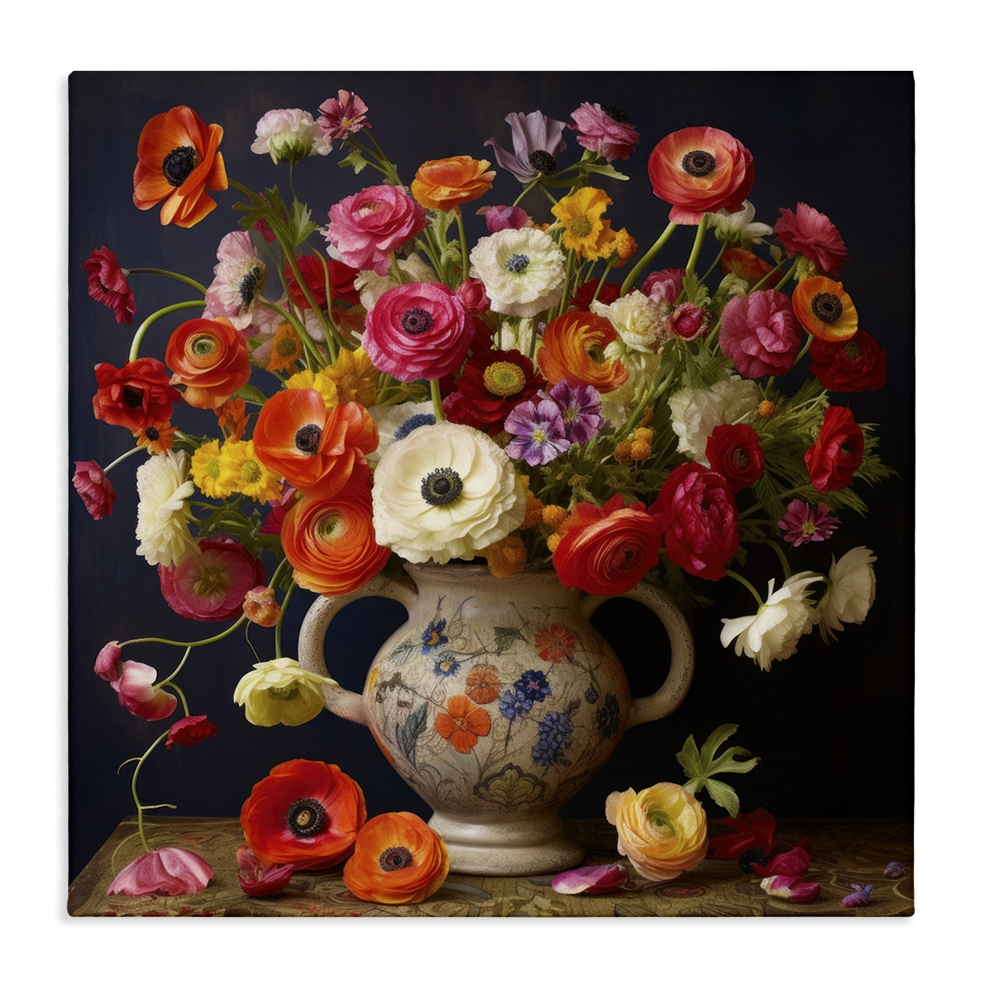 Stupell Industries Harmonious Bouquet Composition Canvas Wall Art, design by Lazar Studio