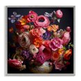thumbnail image 1 of Stupell Industries Traditional Harmonious Composition of Florals Gray Framed Giclee Art, 24 x 24, by Lazar Studio, 1 of 8