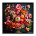 thumbnail image 1 of Stupell Industries Bohemian Harmonious Mixed Peonies Black Framed Giclee Art, 12 x 12, by Lazar Studio, 1 of 8