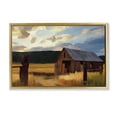 thumbnail image 1 of Stupell Industries Farmhouse Harvest Time Autumn Barn Gold Floating Frame Canvas Art, 31 x 21, by Renel Peters, 1 of 8