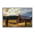 thumbnail image 1 of Stupell Industries Farmhouse Harvest Time Autumn Barn Gray Framed Giclee Art, 18 x 12, by Renel Peters, 1 of 8