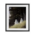 thumbnail image 1 of Stupell Industries Rustic Lodge Haunted Morning Ghosts Black Framed Print Under Glass, 13 x 16, by LSR Design Studio, 1 of 8