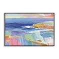 thumbnail image 1 of Stupell Industries Coastal Hawaii Coastline Abstraction Black Framed Giclee Art, 18 x 12, by Chromatic Storm Studio, 1 of 8