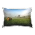 thumbnail image 1 of Stupell Industries Hay Bales Country Horizon Decorative Printed Throw Pillow Design by Marty Hulsebos., 1 of 6