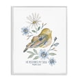thumbnail image 1 of Stupell Industries He Restores My Soul Botanical & Floral Painting White Framed Art Print Wall Art, 16 x 20, 1 of 10