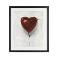 thumbnail image 1 of Stupell Industries Eclectic Heart Shaped Balloon Black Framed Print Under Glass, 13 x 16, by Ethan Harper, 1 of 8