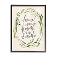 thumbnail image 1 of Stupell Industries Heaven On Earth Religious Home Script Calligraphy Graphic Art Black Framed Art Print Wall Art, Design by Caverly Smith, 1 of 7