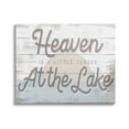 thumbnail image 1 of Stupell Industries Heaven's Closer at the Lake Phrase Sunrise Waves, 20 x 16, Design by Daphne Polselli, 1 of 6