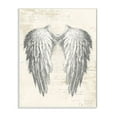 thumbnail image 1 of Stupell Industries Heavenly Wings Silver Parchment Design Wall Plaque by Main Line Studio, 1 of 6