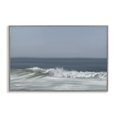 thumbnail image 1 of Stupell Industries Hectic Beach Waves Gray Framed Giclee Art design by Matthew Piotrowicz, 16 x 24, 1 of 8