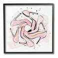 thumbnail image 1 of Stupell Industries Heels with Modern Pattern Beauty & Fashion Painting Black Framed Art Print Wall Art, 24 x 24, 1 of 9