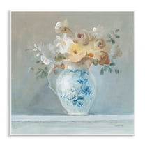 Stupell Industries Heirloom Flower Bouquet Botanical & Floral Painting Unframed Art Print Wall Art, 12 x 12