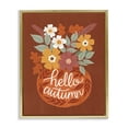 thumbnail image 1 of Stupell Industries Hello Autumn Earthy Bouquet Plants & Flowers Painting Gold Floater Framed Canvas Art Print Wall Art, 25 x 31, 1 of 10