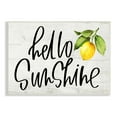 thumbnail image 1 of Stupell Industries Hello Sunshine Expression Soft Country Lemon Branch , 13 x 19, Designed by Valerie Wieners, 1 of 6