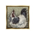 thumbnail image 1 of Stupell Industries Hen in Country Meadow Animals & Insects Painting Gold Floater Framed Canvas Art Print Wall Art, 18 x 18, 1 of 10