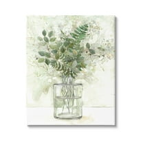 Stupell Industries Herb Plant Arrangement Vase Graphic Art Gallery Wrapped Canvas Print Wall Art, Design by Carol Robinson