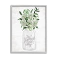 thumbnail image 1 of Stupell Industries Herbal Blooms in Jar Botanical & Floral Painting Gray Framed Art Print Wall Art, 16 x 20, 1 of 9