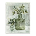 thumbnail image 1 of Stupell Industries Herbal Plants Green Leaves Country Vase Rustic Painting, 10 x 15, Design by Carol Robinson, 1 of 6