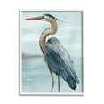 thumbnail image 1 of Stupell Industries Heron Bird on Beach Animals & Insects Painting White Framed Art Print Wall Art, 24 x 30, 1 of 8