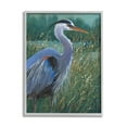 thumbnail image 1 of Stupell Industries Heron Landscape Painting Animals & Insects Painting Gray Framed Art Print Wall Art, 16 x 20, 1 of 9