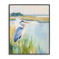 thumbnail image 1 of Stupell Industries Rustic Lodge Heron Perched in the Grass Black Framed Giclee Art, 11 x 14, by Creative Studio, 1 of 8
