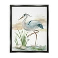 thumbnail image 1 of Stupell Industries Heron on Pond Painting Animals & Insects Painting Black Floater Framed Art Print Wall Art, 25 x 31, 1 of 9