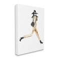 thumbnail image 1 of Stupell Industries High Profile Fashion Female Glam Walking Pose Canvas Wall Art, 24 x 30, Design by Mercedes Lopez Charro, 1 of 6