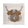 thumbnail image 1 of Stupell Industries Highland Cow Drawing Animals & Insects Painting Unframed Art Print Wall Art, 12 x 12, 1 of 7