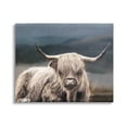 thumbnail image 1 of Stupell Industries Highland Cow Portrait Animals & Insects Painting Gallery Wrapped Canvas Art Print Wall Art, 40 x 30, 1 of 8