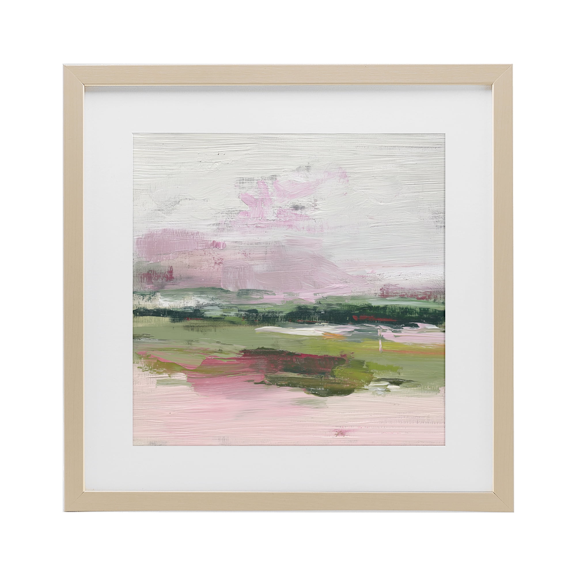 Stupell Industries Hills In Bloom Abstraction Birch Framed Print Under Glass, design by Svetlana Aleynikova