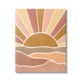 thumbnail image 1 of Stupell Industries Hilly Sunrise Beams Boho Landscape Geometric Pattern,36 x 48, Design by Taylor Shannon Designs, 1 of 7