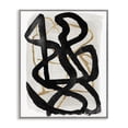 thumbnail image 1 of Stupell Industries Mid-Century Hindsight Black & Beige Gray Framed Giclee Art, 24 x 30, by Lucille Price, 1 of 8