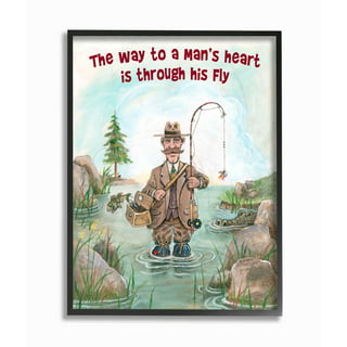 Trout And Fly Fishing Unframed Wall Art Prints - Set of Four - Great For  Fishermen, Home Decor or Gifts - Ready to Frame (8X10) Vintage Photos
