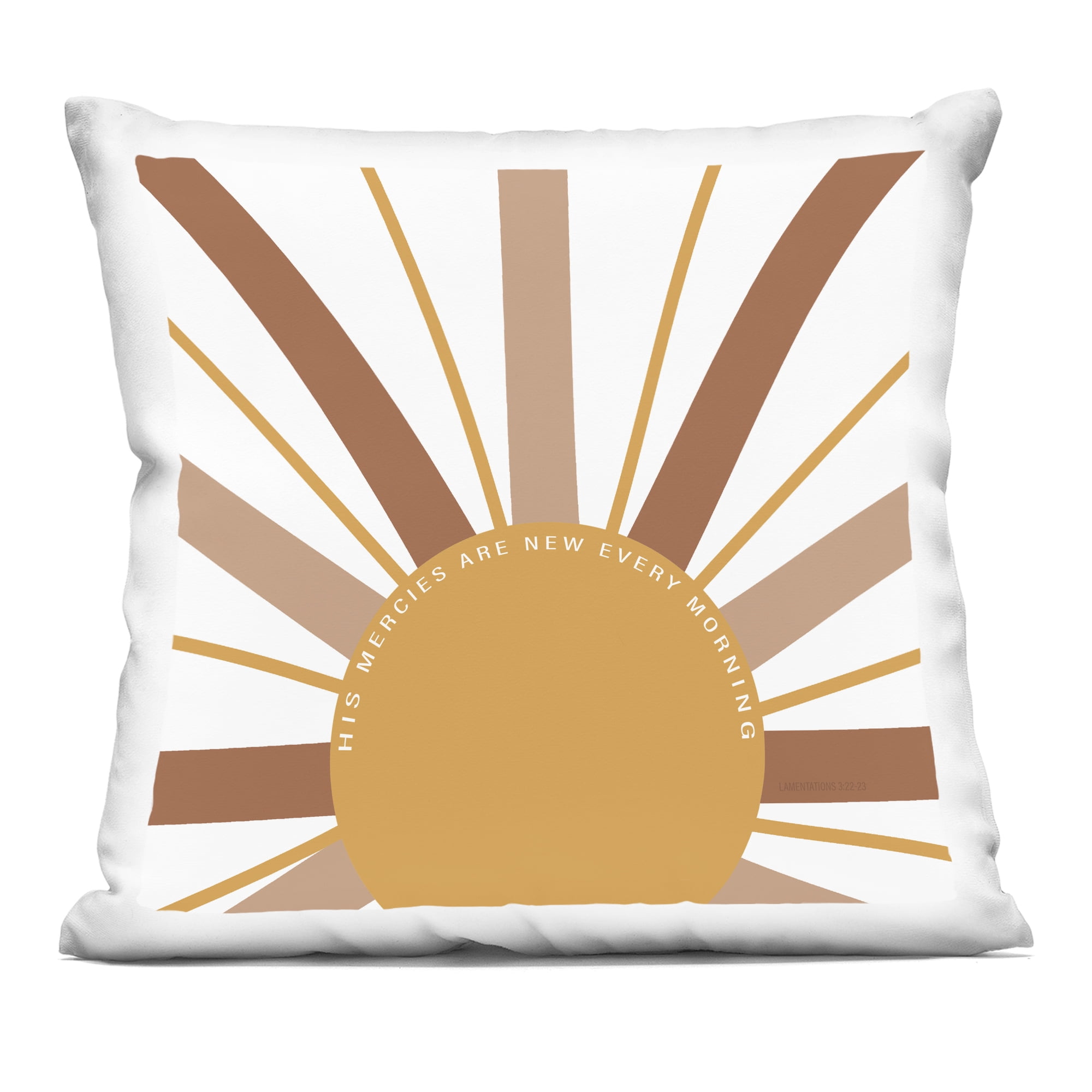Stupell Industries His Mercies Every Morning Decorative Printed Throw Pillow, design by SD Graphics Studio