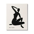 thumbnail image 1 of Stupell Industries Historic Matisse Woman Sitting Minimal Silhouette Canvas Wall Art, 30 x 40, Design by Ros Ruseva, 1 of 5