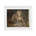 thumbnail image 1 of Stupell Industries Transitional Historical Dog & Bowl White Framed Print Under Glass, 16 x 13, by Lil' Rue, 1 of 8