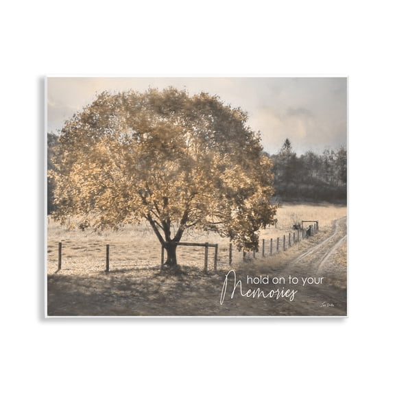 Hold On To Your Memories Wall Plaque Art, 14 x 11, Made In USA