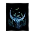 thumbnail image 1 of Stupell Industries Holding Moon with Moths Animals & Insects Painting Black Floater Framed Canvas Art Print Wall Art, 25 x 31, 1 of 10