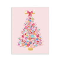 Stupell Industries - Holiday Sweet Treats Tree Wall Plaque Art, 11 x 14, Made In USA
