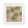 thumbnail image 1 of Stupell Industries Hollywood Palms Pattern White Framed Print Under Glass design by Paul Brent, 16 x 16, 1 of 10