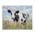 thumbnail image 1 of Stupell Industries Holstein Cow in Meadow Animals Painting Wrapped Canvas Canvas Art Print Wall Art, 20 x 16, 1 of 7