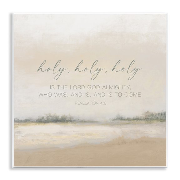 Stupell Industries Holy Revelation Proverb Wall Plaque Art, design by John Spaeth