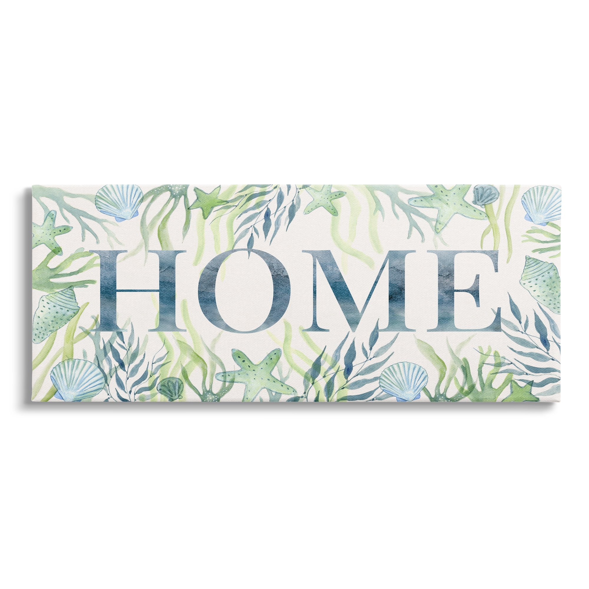 Stupell Industries Home Nautical Phrase Animals & Insects Painting Gallery Wrapped Canvas Art Print Wall Art, 24 x 10