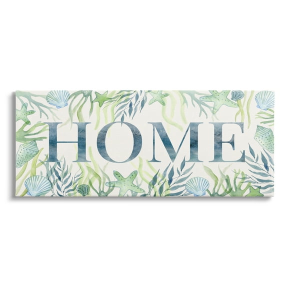 Stupell Industries Home Nautical Phrase Animals & Insects Painting Gallery Wrapped Canvas Art Print Wall Art, 24 x 10