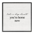 thumbnail image 1 of Stupell Industries Home Now Minimal Phrase Typography Painting Black Framed Art Print Wall Art, 24 x 24, 1 of 9