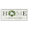 thumbnail image 1 of Stupell Industries Home Where Love Resides Phrase Charming Farmhouse Sign, 30 x 13, Design by Carol Robinson, 1 of 7