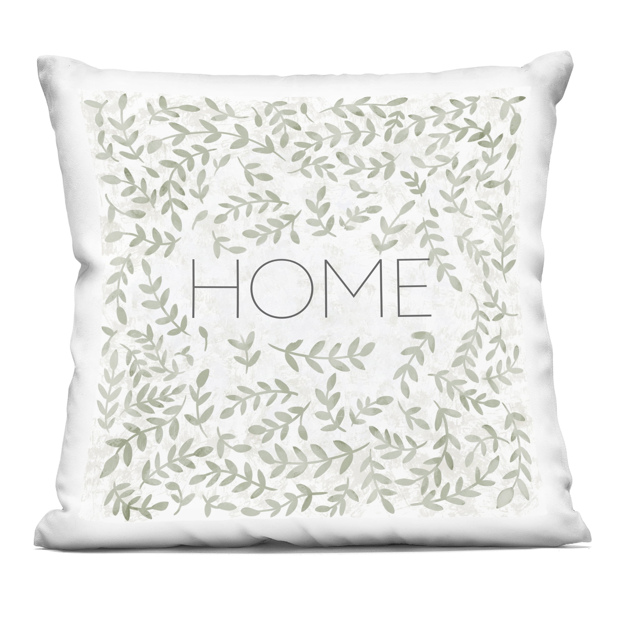 Stupell Industries Home with Ivy Sprigs Decorative Printed Throw Pillow, design by SD Graphics Studio