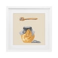 thumbnail image 1 of Stupell Industries French Country Honey Jar over Tan White Framed Print Under Glass, 16 x 16, by Lucille Price, 1 of 8